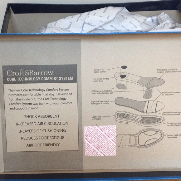 HOST PICK 🎉🎉New in box Leather Men’s Sonoma Vitalize Ortholite Dress Shoe - Picture 6 of 7